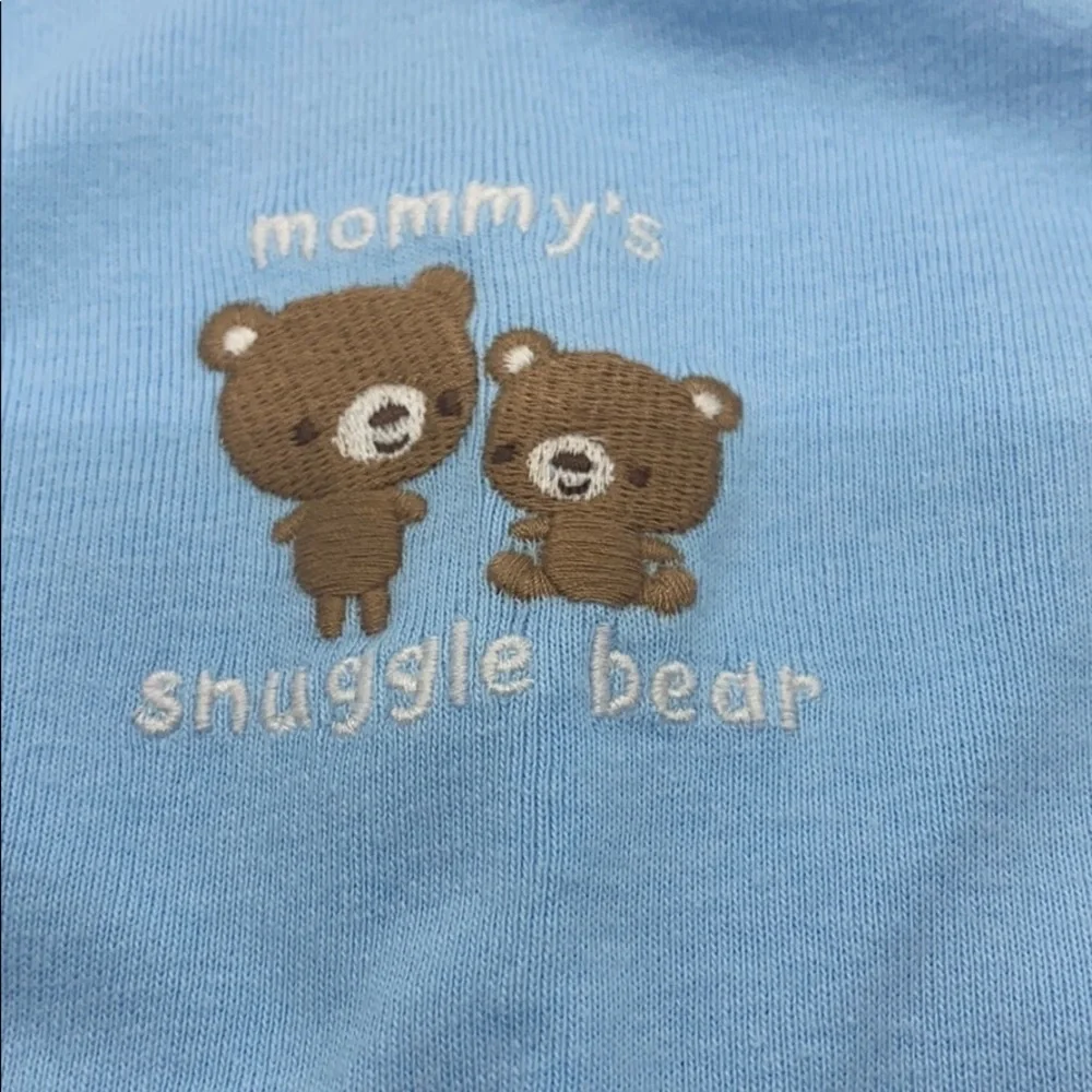 - 2) Gymboree Blue long Sleeve Onsie 3-6 mo…